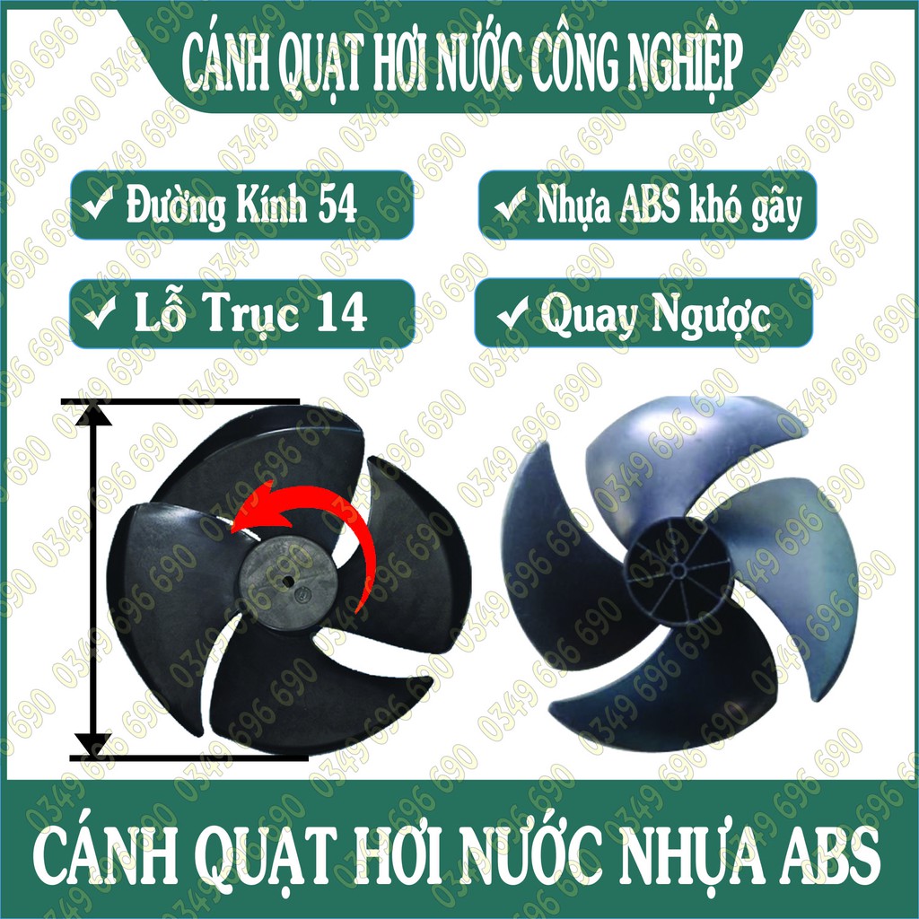 CÁNH QUẠT HƠI NƯỚC CÔNG NGHIỆP 52-53 TRỤC 14