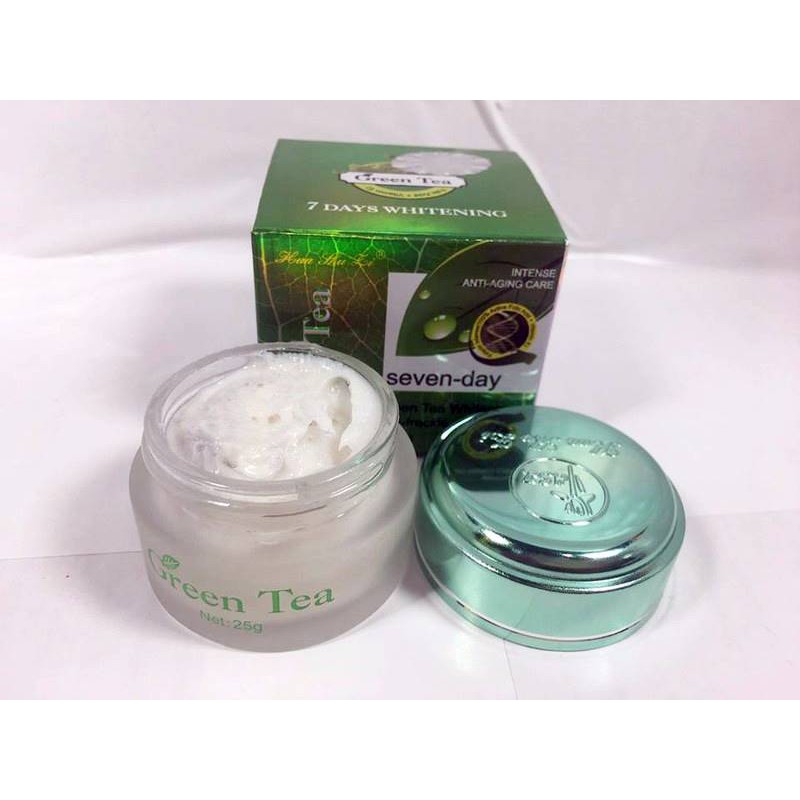 Kem dưỡng trắng da Green Tea ngày và đêm Đài Loan - PN