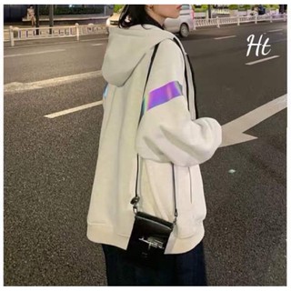 [Sói Xám] [Free ship 50k] ❤️❤️❤️-  Áo khoá R tay phản quang bảy màu HT12 -Vải xịn