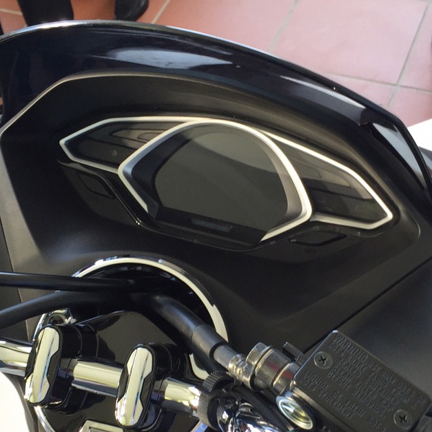 Miếng dán PPF bảo vệ mặt đồng hồ xe Honda PCX 2017 - 2020