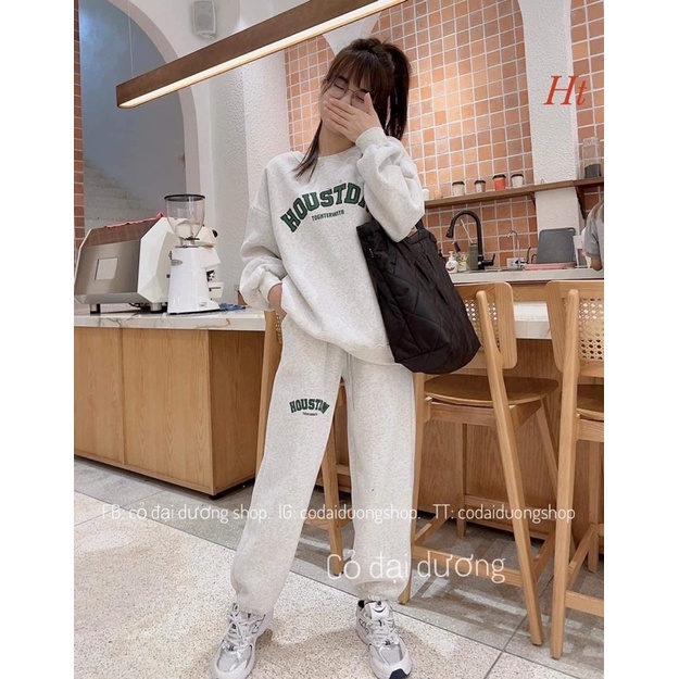 Bộ nỉ cotton HOSTON HT12