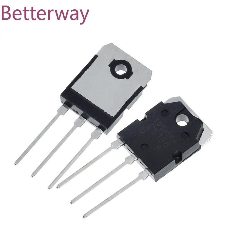 2 Cặp Transistor Chính Hãng A1941 C5198 2SC5198 2SA1941 TO3P betterway
