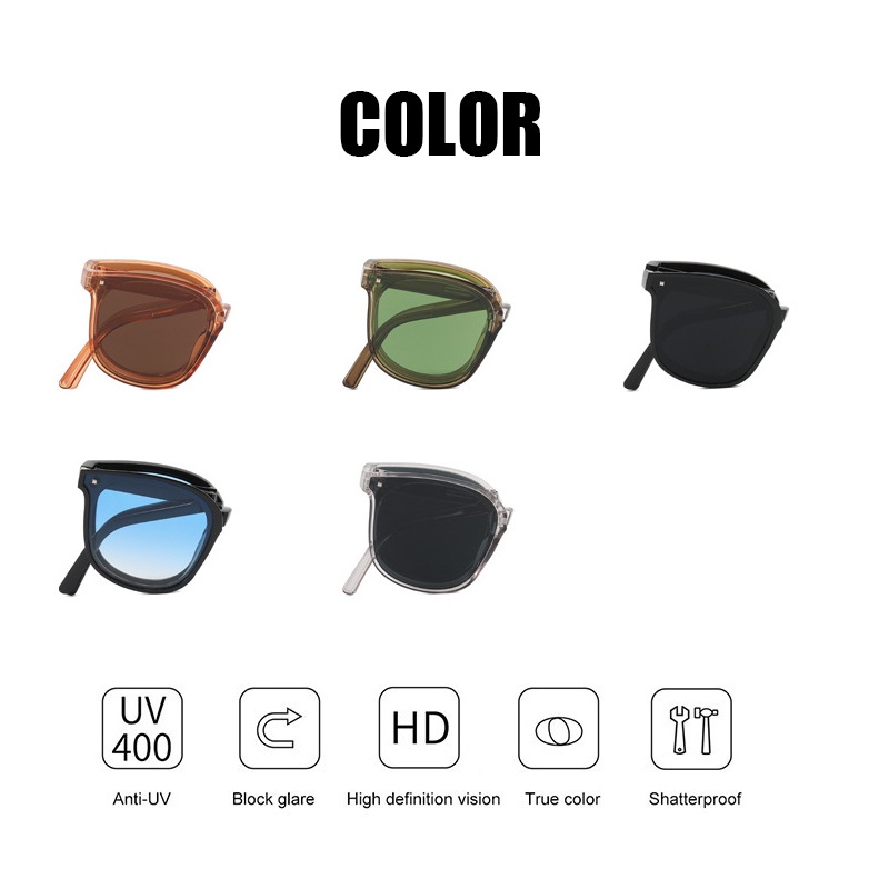 (AIMURUSI) COD Kính Mát Thời Trang Hàn Quốc Chất Lượng Cao