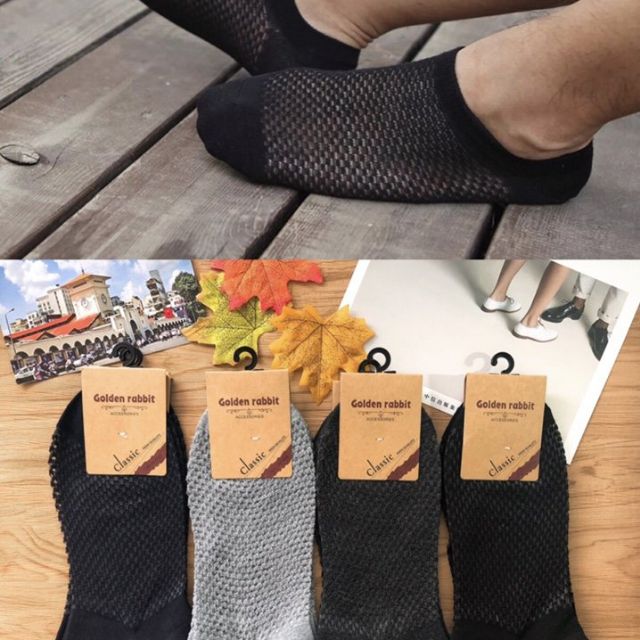 Combo 10 đôi Tất lưới mùa hè nam/nữ