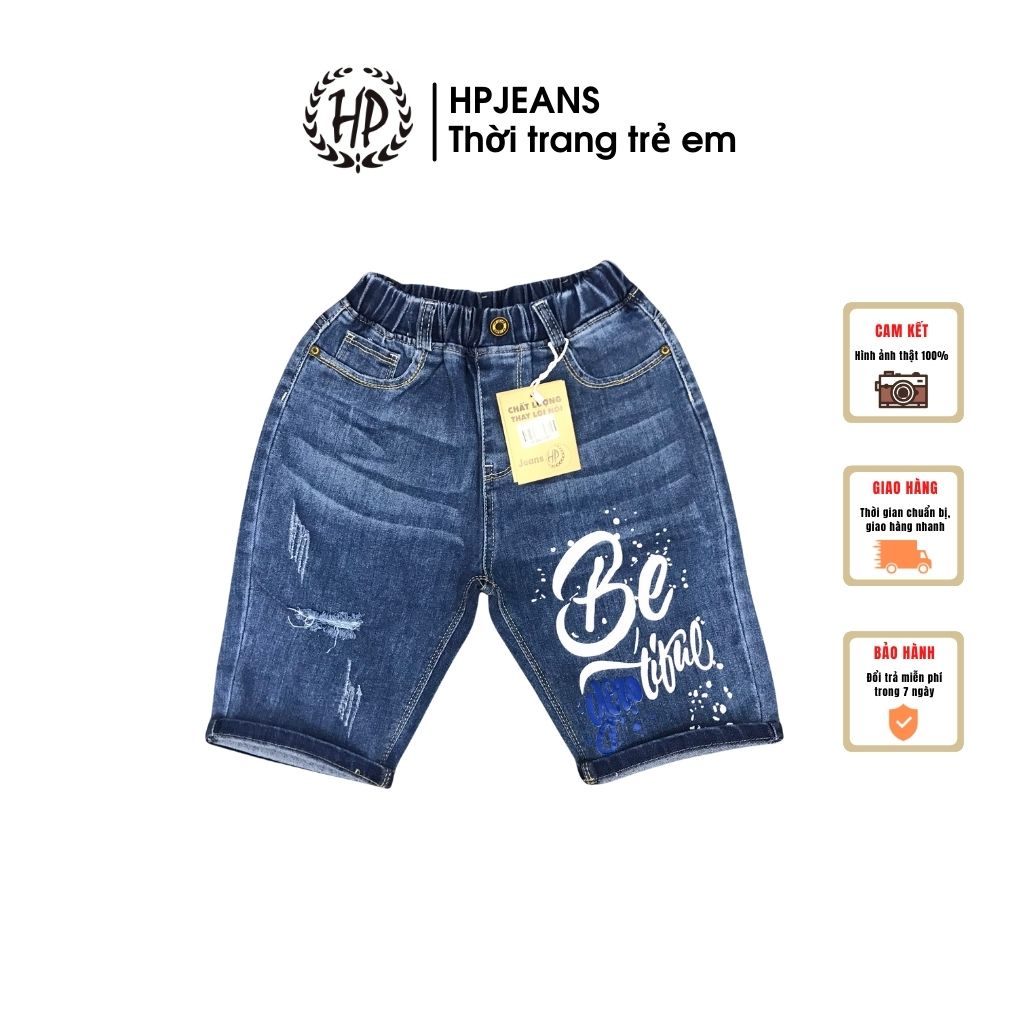 Quần Jean Bé Trai HPJEANNGA4130 Quần Jean Bé Trai Size Đại HP Jeans Cotton 100% Cho Bé Từ 10 Đến 13 Tuổi [NGA4130]