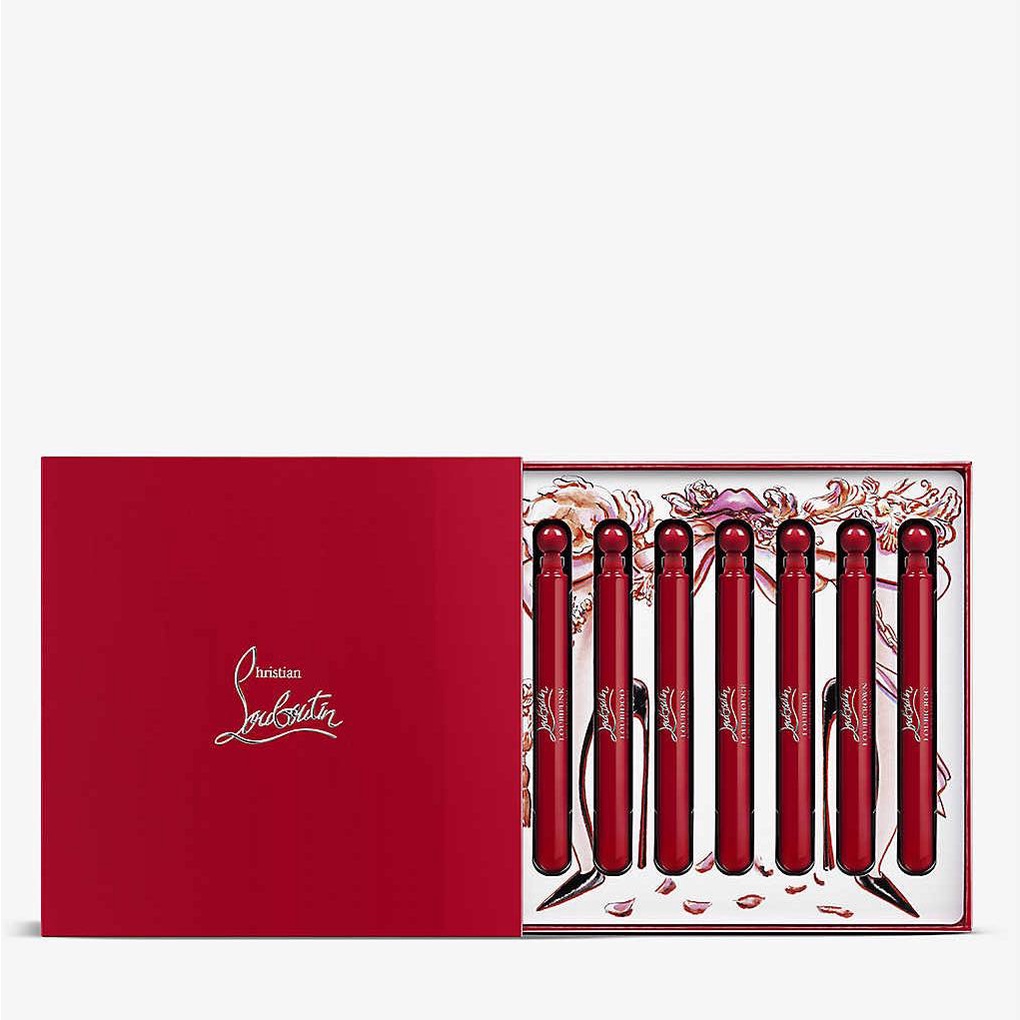 Set nước hoa Louboutin gồm 7 ống mỗi ống 4ml.