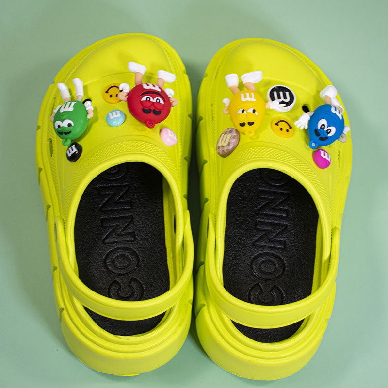 Phụ Kiện Trang Trí Giày Crocs Hình Hoạt Hình Dễ Thương DIY