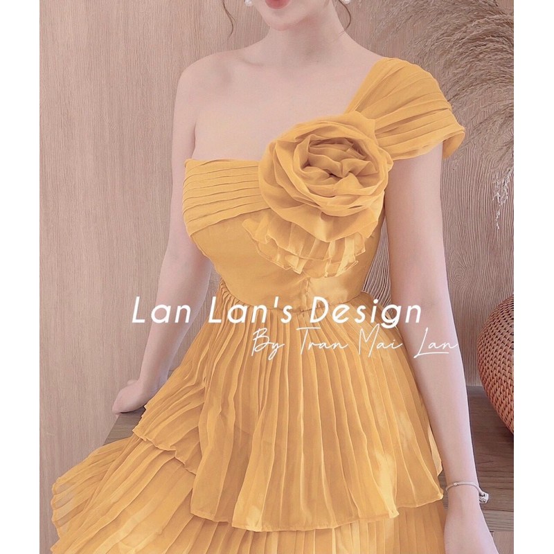 Đầm dập ly lệch vai