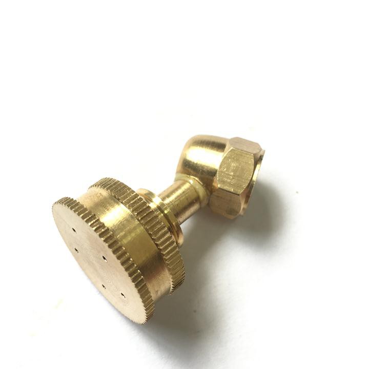 Béc phun, béc tưới cây 5 lỗ kiểu cong dùng cho bình bơm điện, máy bơm mini.