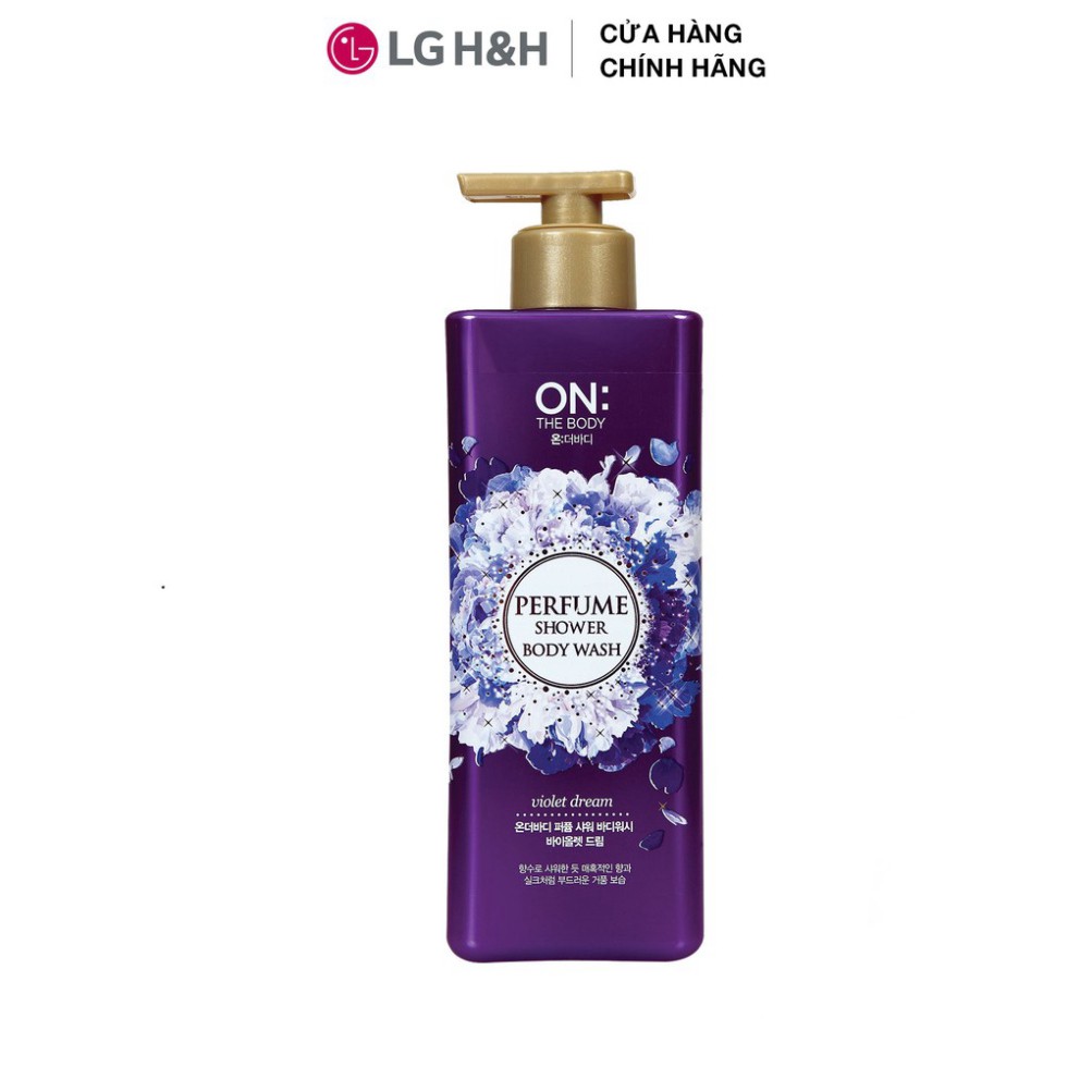 Bộ quà tặng: Sữa tắm On: The Body Violet Dream 500gr và Dầu Gội Elastine Silk Repair 130gr