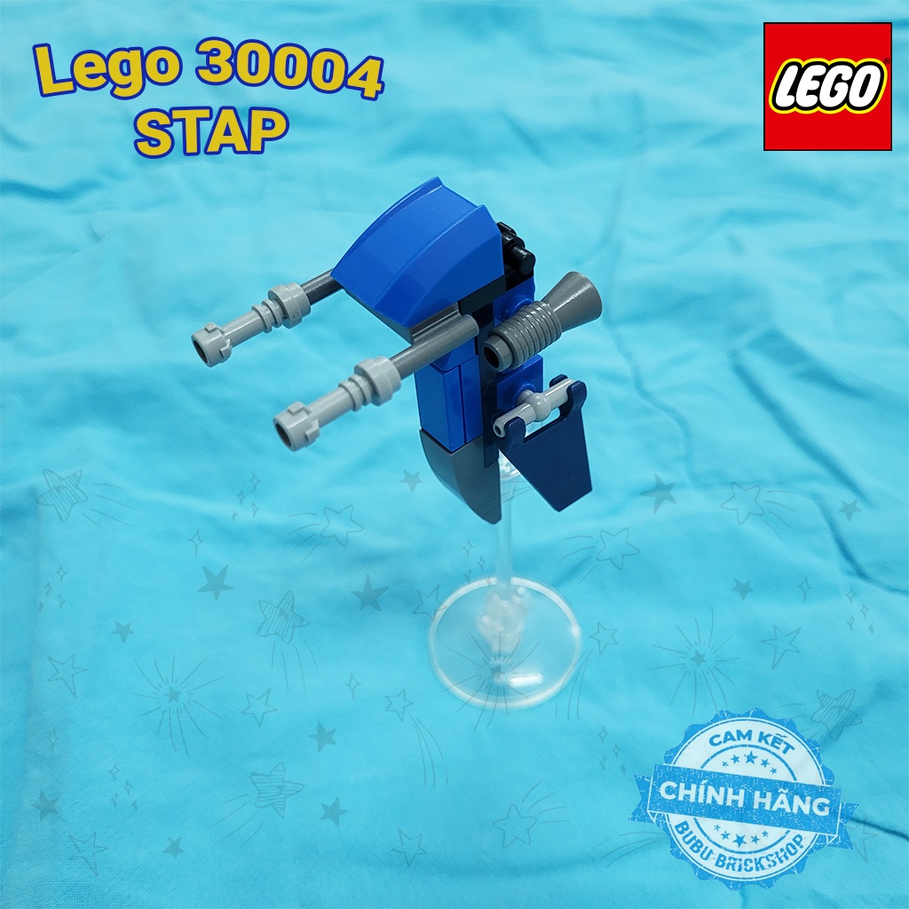 (Like new) Lego Star Wars 30004 - Battle Droid on STAP - Bộ xếp hình Lego Phi thuyền STAP