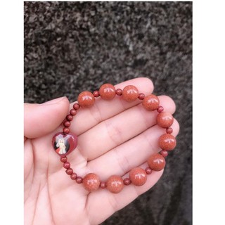 VÒNG CHUỖI MÂN CÔI ĐÁ KIM SA HẠT 10LY