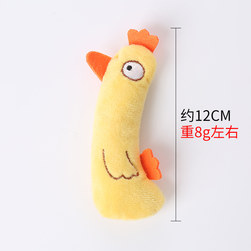 Đồ chơi thú bông bằng cỏ bạc hà cho mèo cưng thiết kế kiểu dáng dễ thương