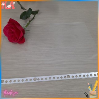 Tập 10 chiếc sơ mi lỗ, túi đục lỗ Plus dày