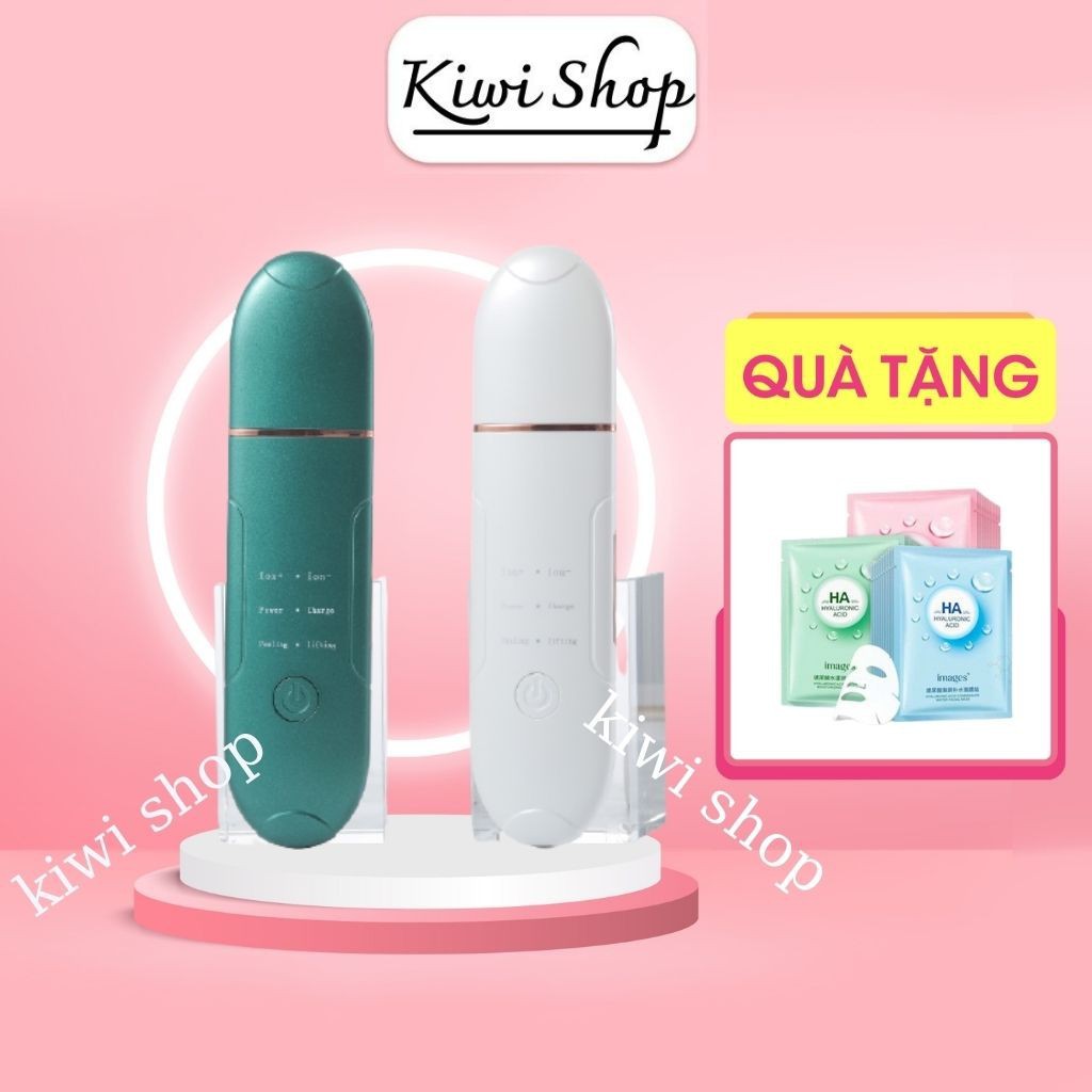 Máy Cà Da Chết,Máy Sủi Da Chết  Bằng Điện EMS Làm Sạch Da Mặt KIWI SHOP