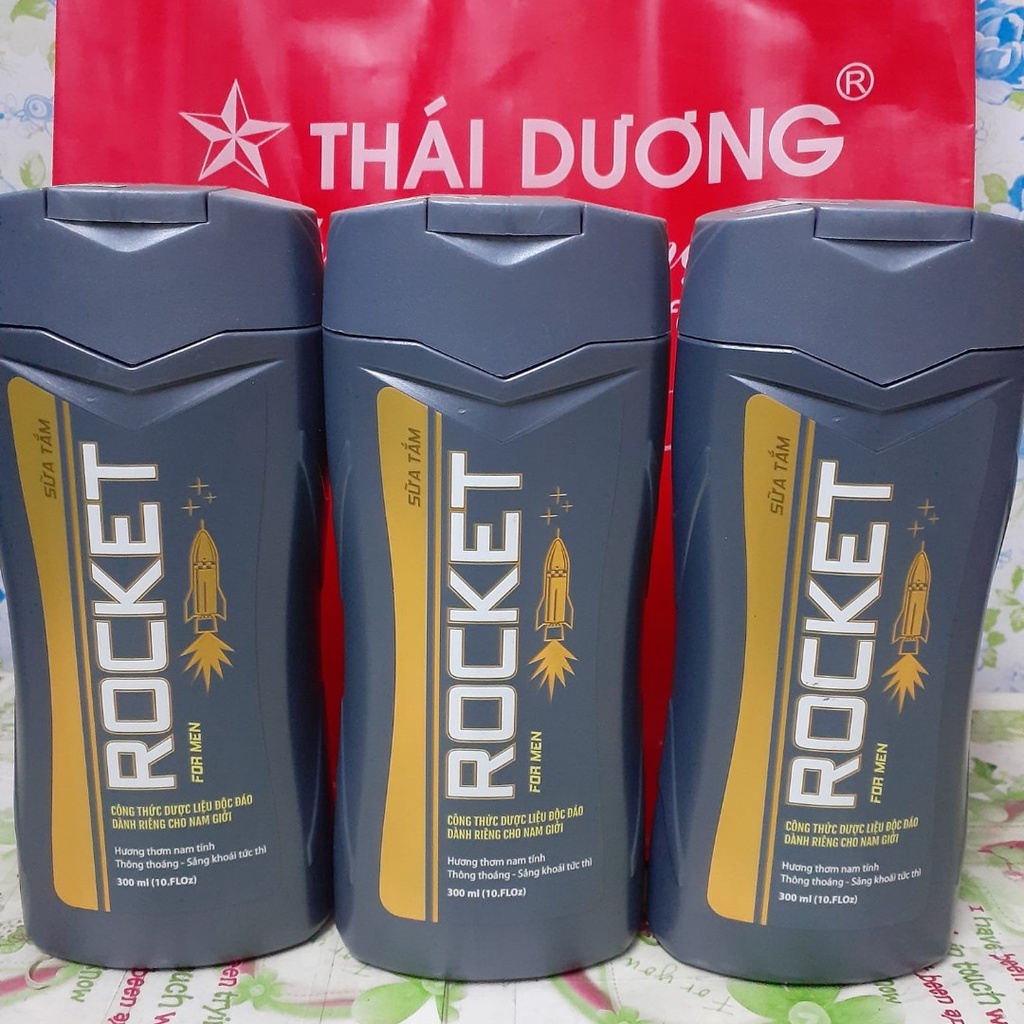 Sữa tắm dành cho nam giới Rocket 200g / 300ml sản phẩm của Sao Thái Dương