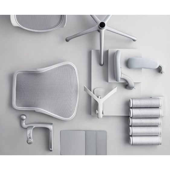 Ghế làm việc Công thái học Ergonomic Herman Miller Aeron 2 chất liệu cao cấp, siêu êm ái thoải mát  - ERGOHOME