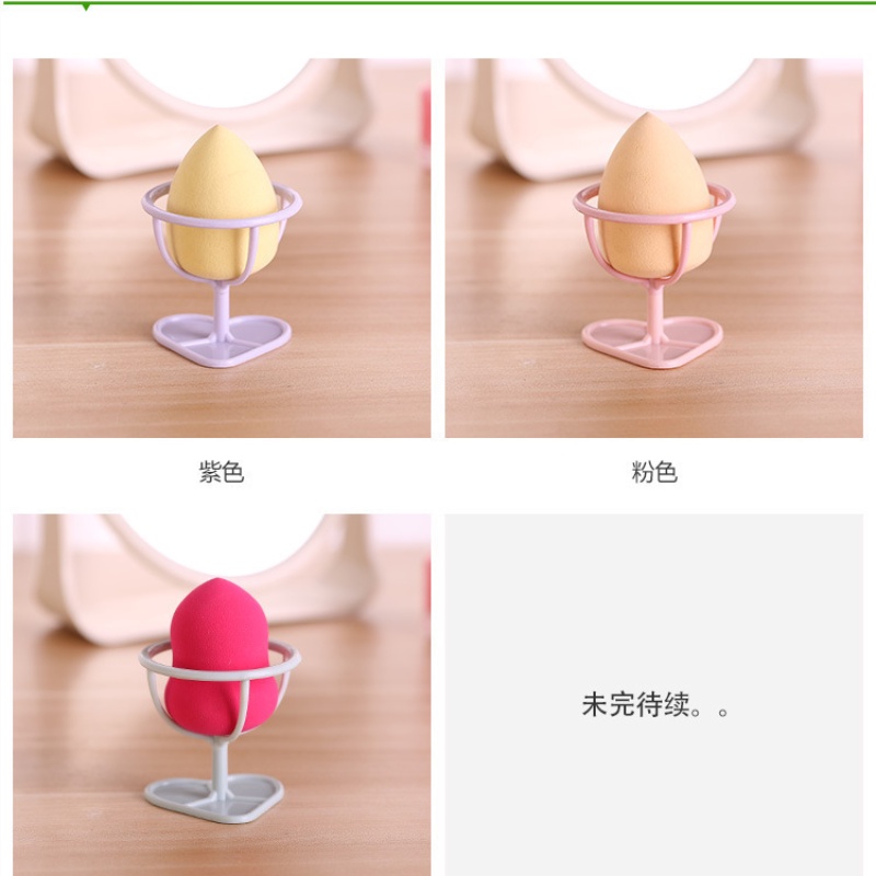 [Hàng mới về] Giá đỡ mút trang điểm hình quả trứng thiết kế tiện dụng