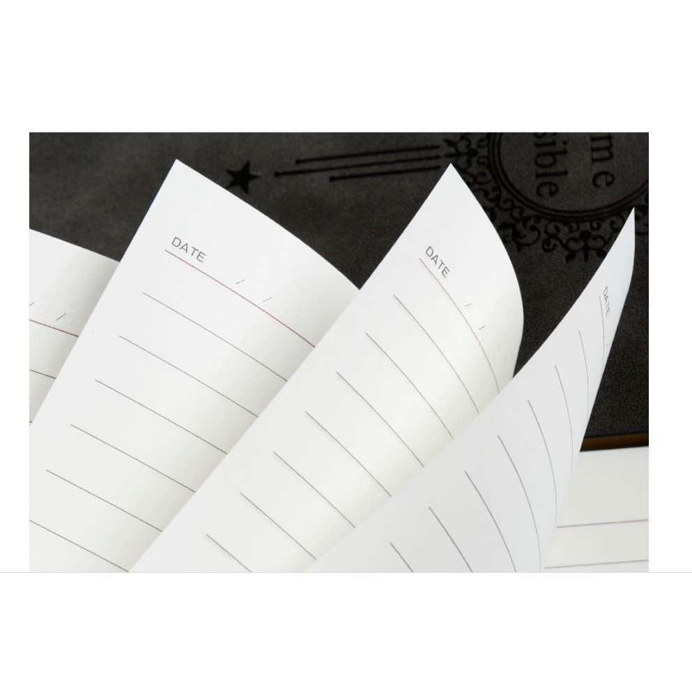 SỔ BÌA DA DÂY BẤM SANG TRỌNG A5 SIÊU DÀY