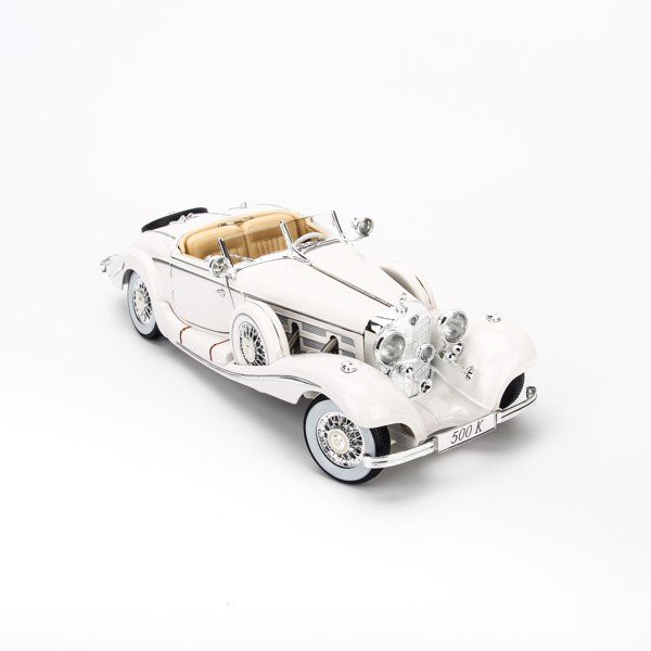 Mô hình xe cổ siêu sang Mercedes-Benz 500K Typ Special 1:18 Maisto