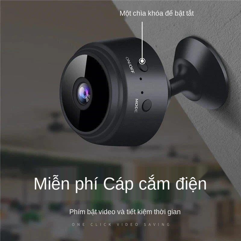 Camera không dây nhỏ Ngay cả điện thoại di động màn hình nhìn ban đêm siêu rõ nét mà cần internet thông minh mạn