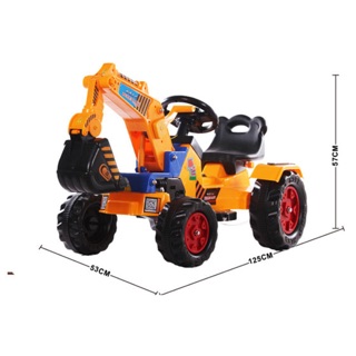 Đồ chơi xe máy cẩu điện trẻ em Mô Hình Nhựa