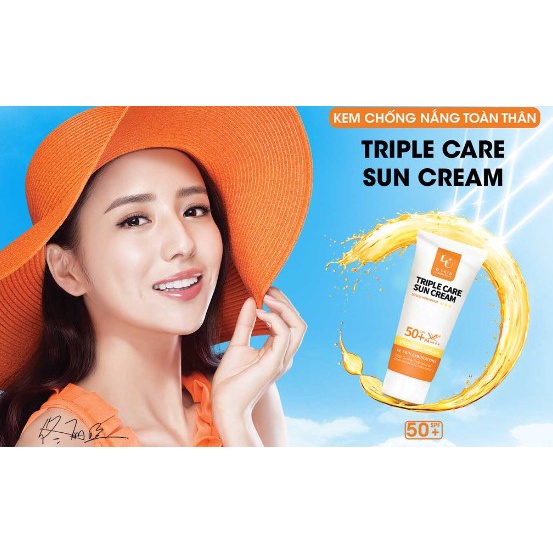 Kem chống nắng Triple Care Sun Cream SPF++++