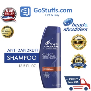 [Hàng Mỹ] Dầu gội ngăn ngừa gàu Head and Shoulders Clinical Strength Dandruff Shampoo 400ml