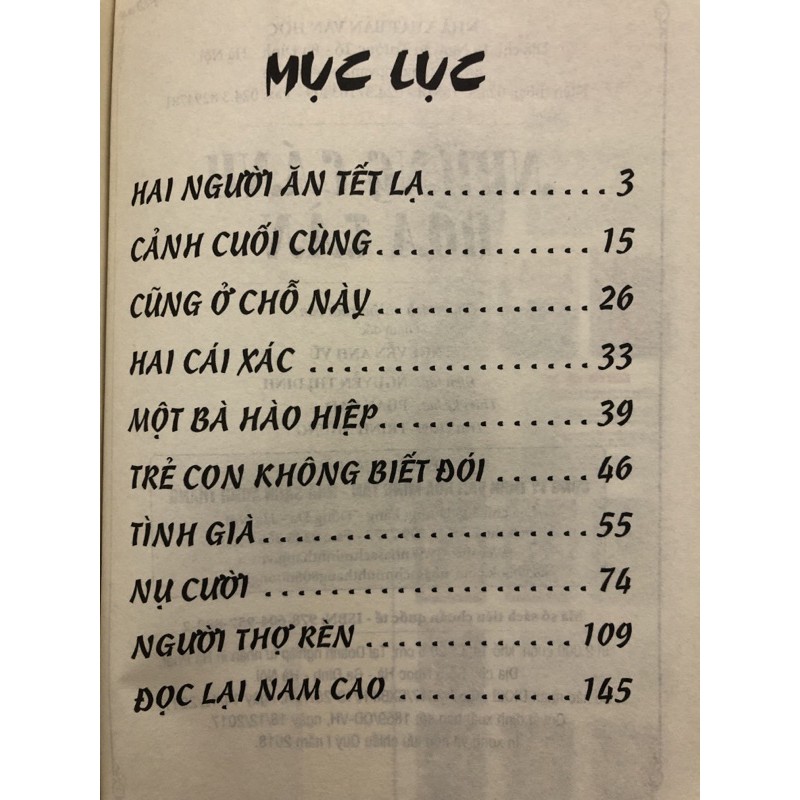 Sách - Những Cánh Hoa Tàn (Nam Cao)