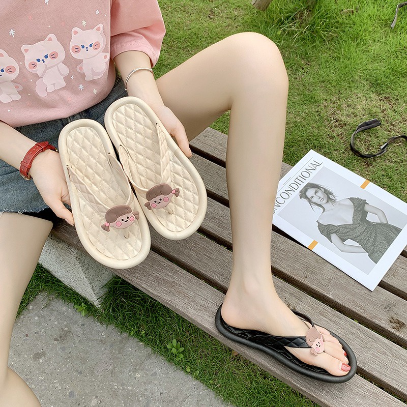 Dép Xỏ Ngón Mẫu Mã Dễ Thương Mang Êm Chân Dành Cho Các Bạn Nữ