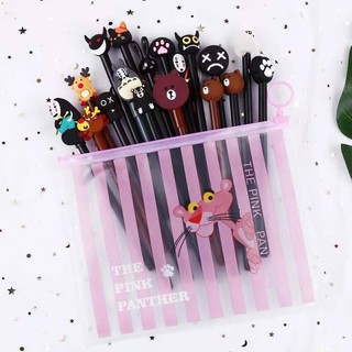 Bút hoạt hình 20 cây và túi trong