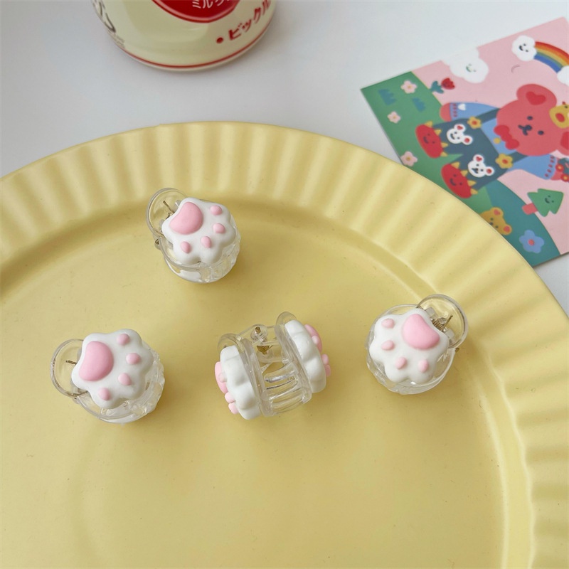 Kẹp Tóc Hình Bàn Chân Mèo Dễ Thương Xinh Xắn