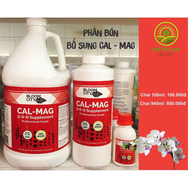 [Mã LIFEXANH03 giảm 10% đơn 500K] Phân bón hữu cơ trung vi lượng CAL - MAG chai 940ml