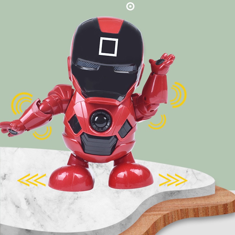 Đồ chơi robot nhảy múa hình chú bò sử dụng pin vui nhộn đáng yêu dành cho bé