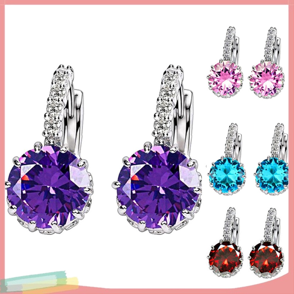 Đôi Khuyên Tai ĐíNh Zirconia LấP LáNh ThờI Trang Cho Nữ