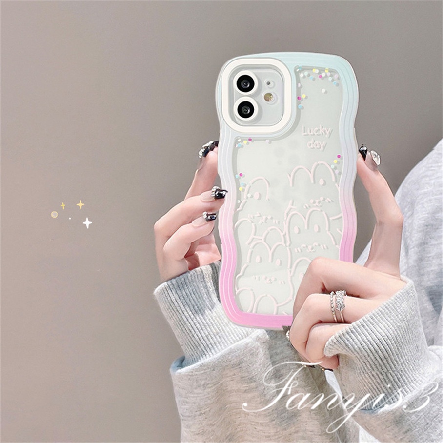 Ốp Điện Thoại TPU Mềm Trong Suốt Viền Lượn Sóng Cho iPhone 14 13 12 11 Pro Max X XR Xs Max 8 7 6 6s Plus SE 2020