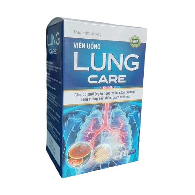 Lung Care giúp bổ phổi giảm mệt mỏi hộp 60 viên