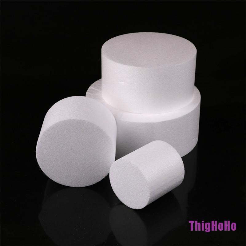 Mô hình bánh kem giả hình tròn bằng xốp dành cho trang trí đám cưới
