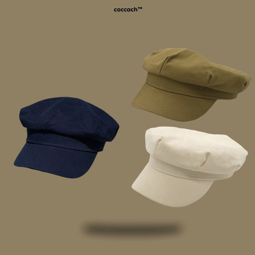 Mũ bê rê ( berret ) cao cấp nam nữ Mucap211 by COCCACH