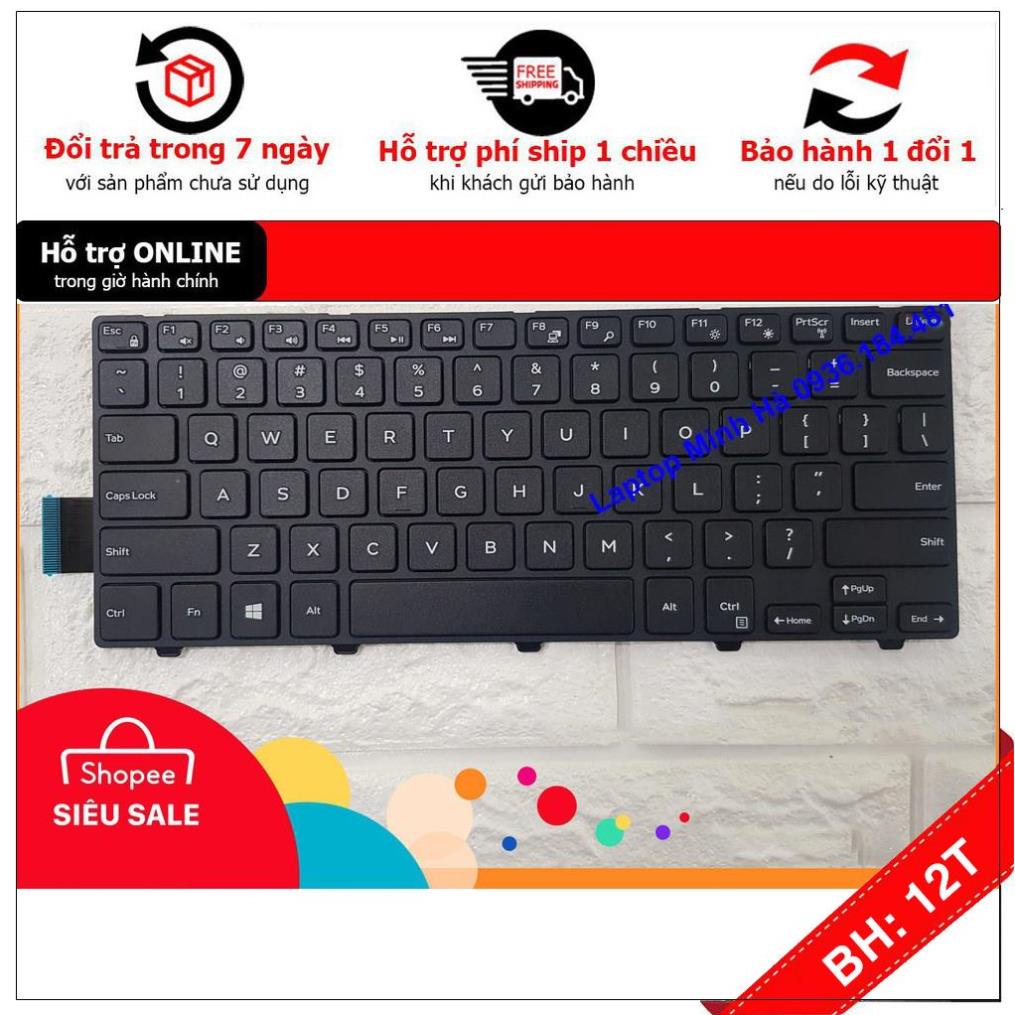 BH12TH Bàn phím Dell Vostro 14 3000 3468 3446 3458 3459 3445 5458 7447 5447 5448 5442 5445 chất lượng cao
