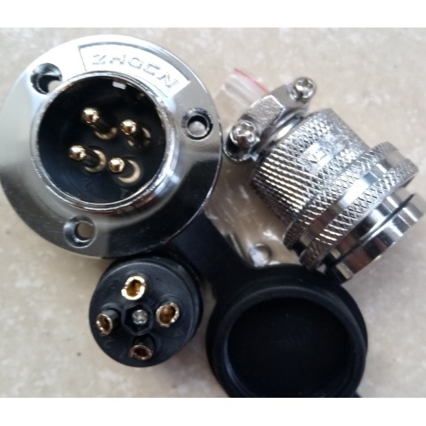 Bộ Giắc Cắm Đực Và Cái M25 2, 3, 4, 5, 6, 7, 8, 10, 12 Chân