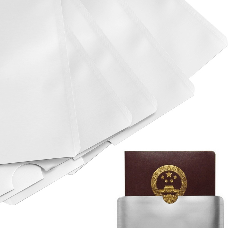 Set 5 Vỏ Bọc Hộ Chiếu Chống Scan RFID