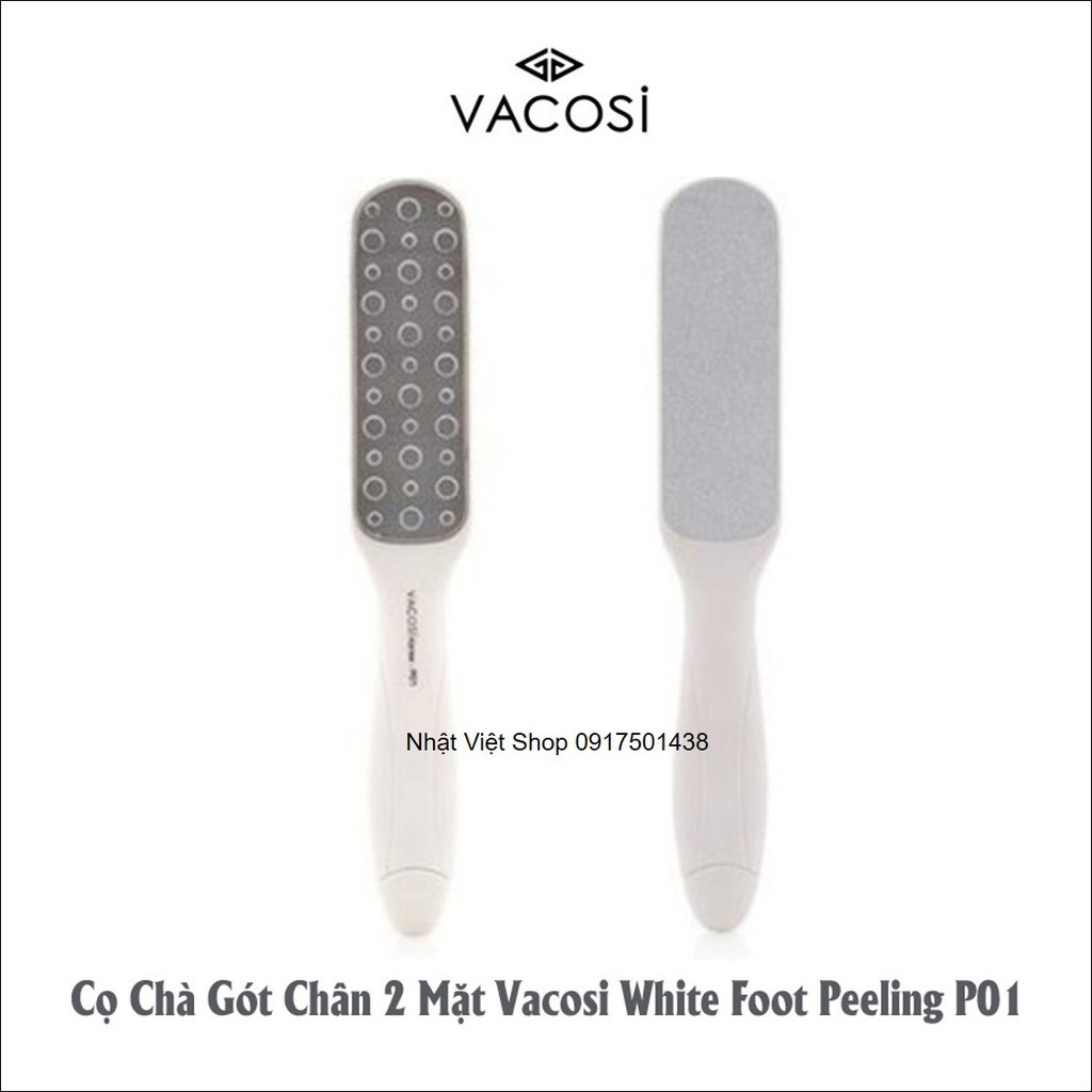 Vacosi - Chà gót chân 2 mặt Foot Peeling P01
