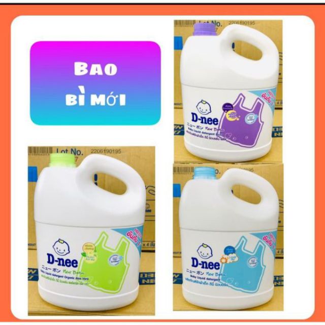 Nước giặt dnee thái lan 3000ml