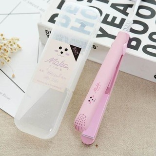 Máy là tóc mini Make Time, máy duỗi, uốn, ép tóc mái tiện dụng