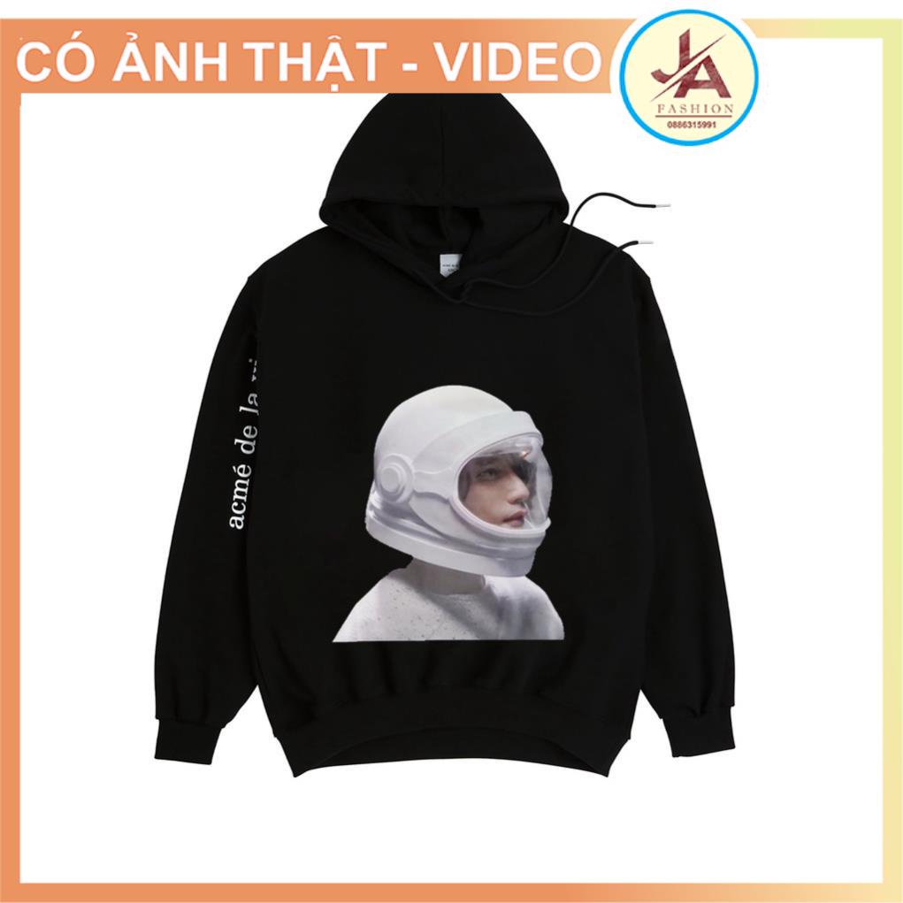 Áo khoác hoodie có mũ 2 lớp Sơn Tùng ADLV,Áo Sweater chất nỉ cotton dày unisex nam nữ