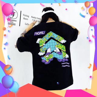 SALE- MIỄN SHIP_Áo Tay Lỡ Unisex BIG-Earth Unisex Siêu Chất - ÁO CHẤT