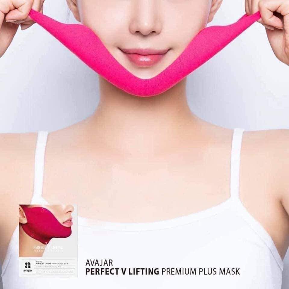 Một Miếng Mặt Nạ Tạo Hình V-line Avajar Perfect V Lifting Premium Mask Hàn Quốc