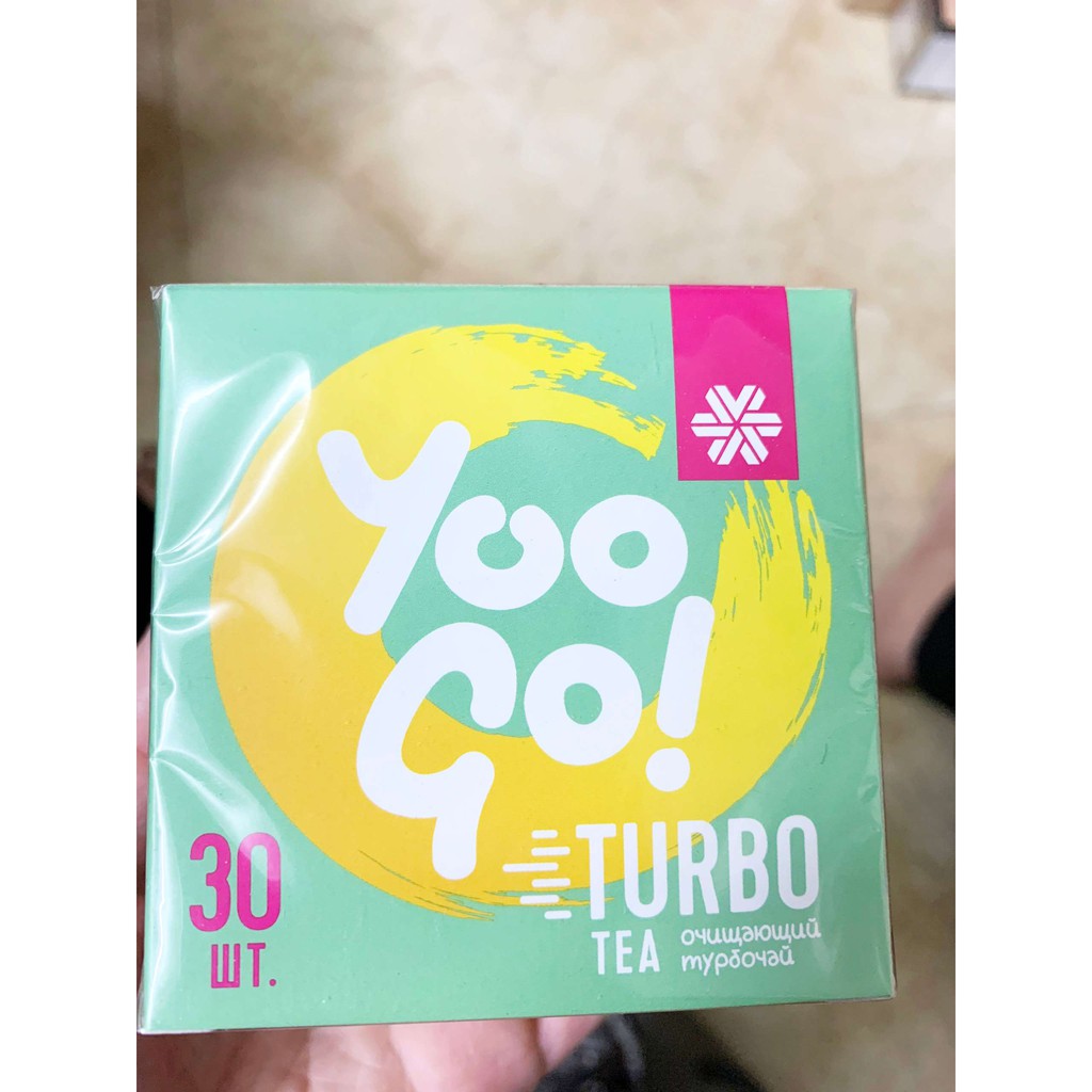 Trà thảo mộc YOO GO Turbo tea - siberianhealth - 30 gói/hộp