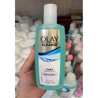 Nước tẩy trang cân bằng da Olay cleanse Toner Witch Hazel 212ml (chuẩn Mỹ)